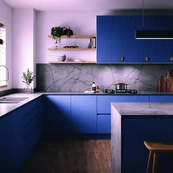 Prima white fleck laminate worktop